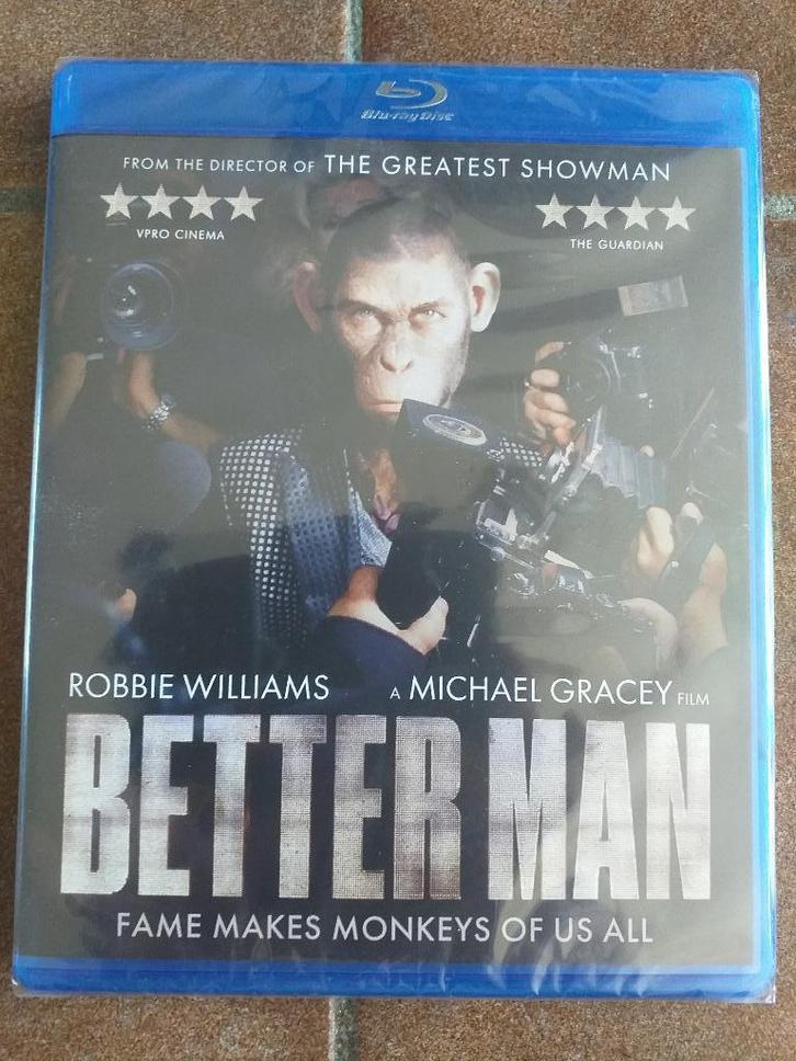 Better Man *Nieuw* Bluray, Cd's en Dvd's, Blu-ray, Nieuw in verpakking, Humor en Cabaret, Ophalen of Verzenden