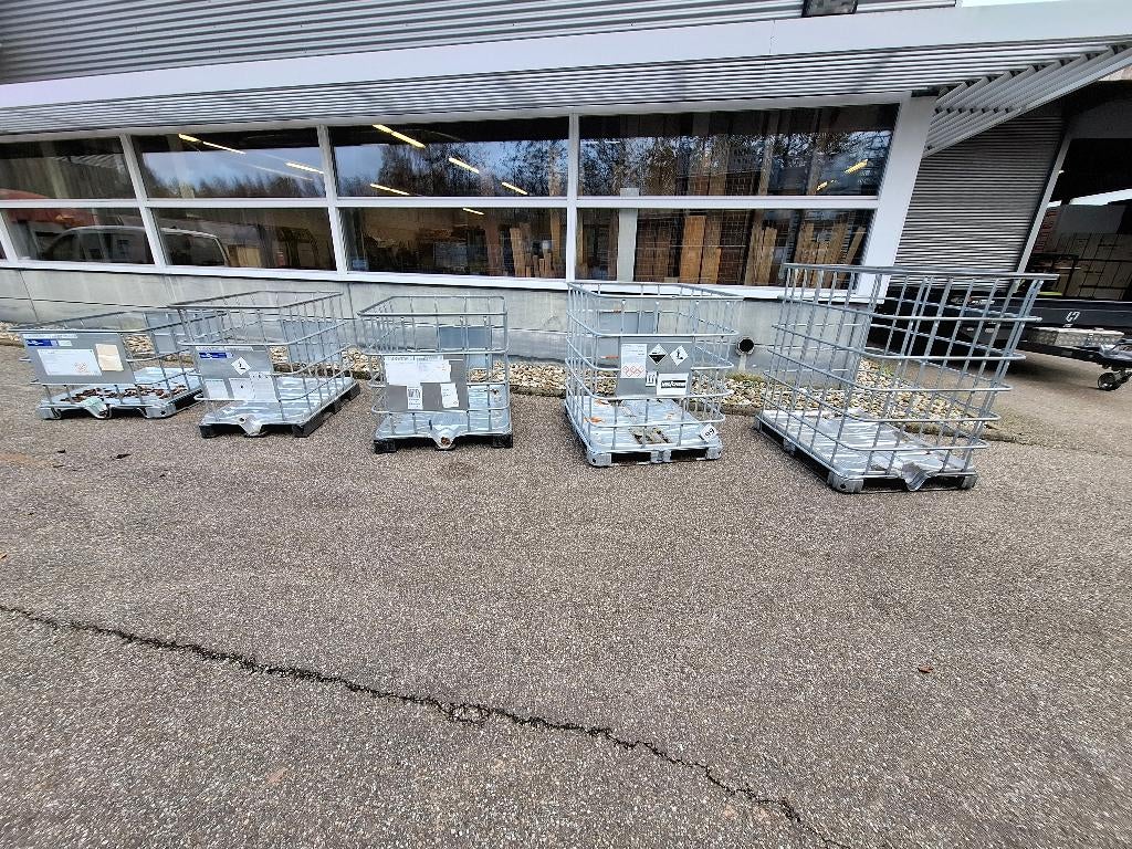 IBC kratten tbhv haardhout, diverse soorten, maten, prijzen, Minder dan 3 m³, Ophalen, Overige houtsoorten, Blokken