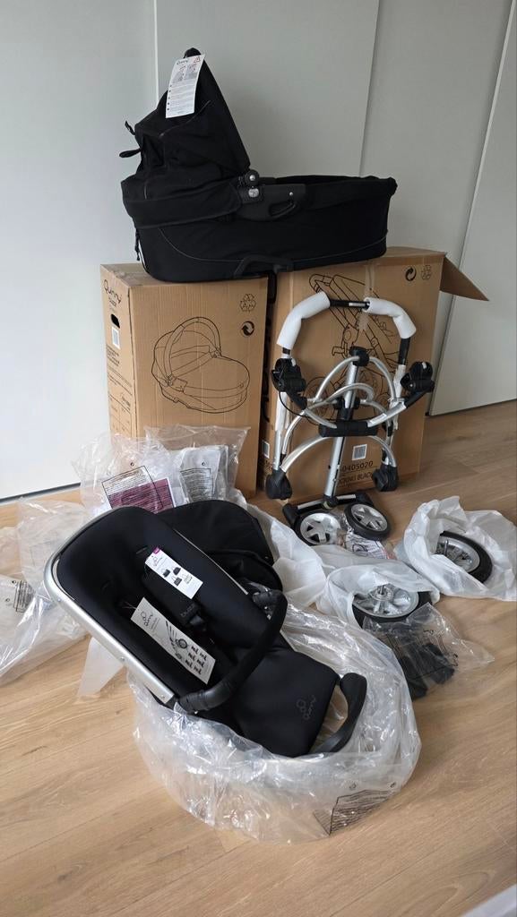Quinny Buzz black Combiwagen - Nieuw in doos, Ophalen, Verstelbare duwstang, Nieuw, Quinny