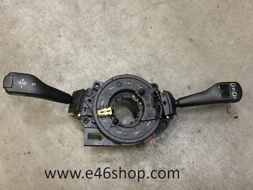 Stuurschakelaars met sleepring BMW E46 Compact, Auto-onderdelen, Dashboard en Schakelaars, BMW, Gebruikt, Ophalen of Verzenden