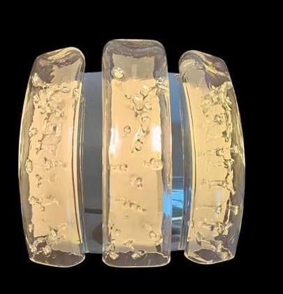 2 x Wandlampen Sconces Doria Lampen - Mid Century Modern Art, Huis en Inrichting, Ophalen, Gebruikt, Glas, Mid Century Modern