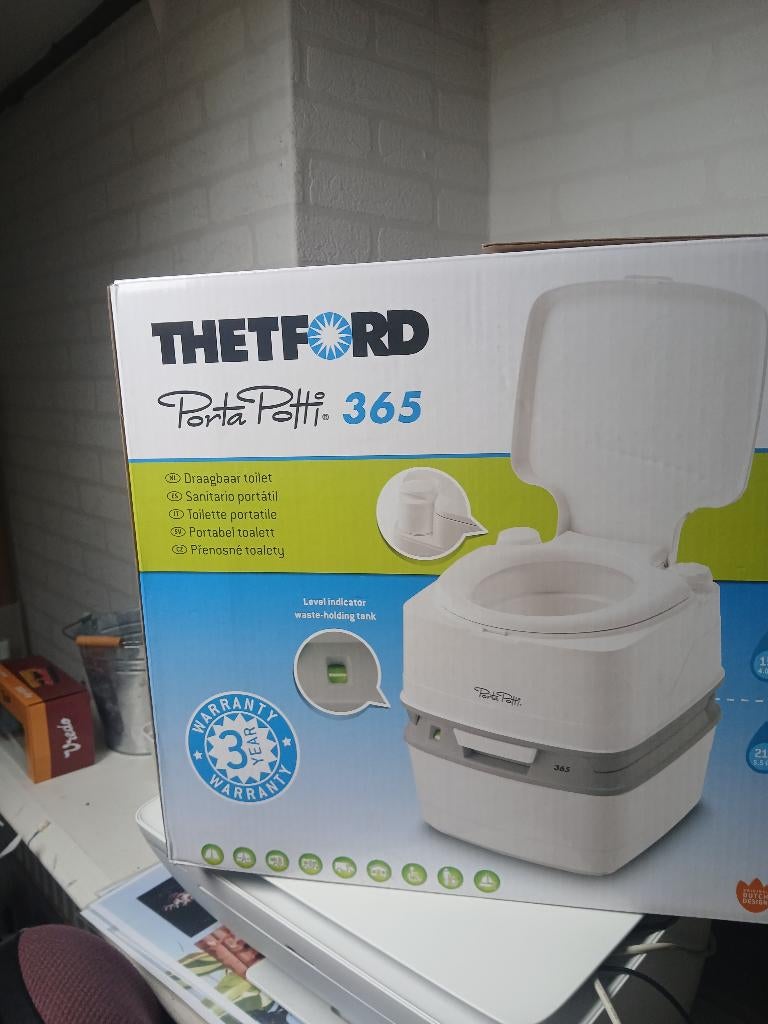 Camping toilet, Ophalen of Verzenden, Zo goed als nieuw