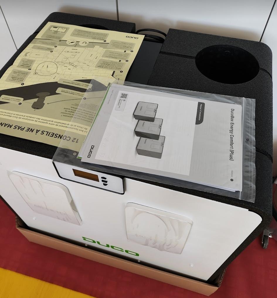 Duco WTW DucoBox Energy Comfort D325, Doe-het-zelf en Verbouw, Ophalen, Nieuw, Ventilator en Afzuiger