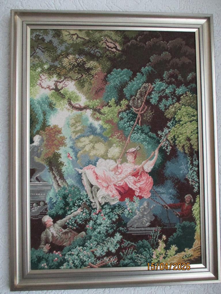 borduurwerken Wiehler Goblin Bilder, Ophalen, Gebruikt, Meerkleurig, Ingelijst