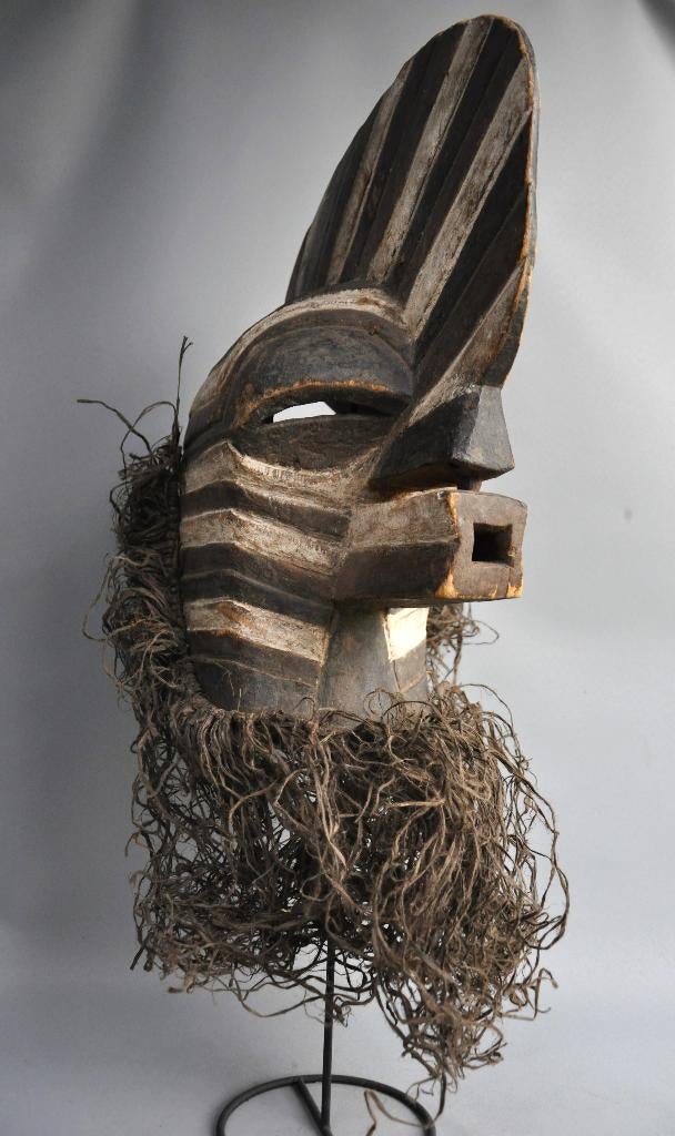 Sterk Songye Kifwebe Kilume masker, DR Congo, 1960-70, Ophalen of Verzenden