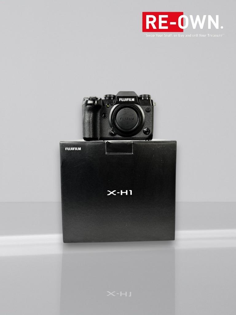 Fujifilm X-H1 / XH1 body (topstaat + doos + extra batterij), ., Compact, Ophalen of Verzenden, Zo goed als nieuw