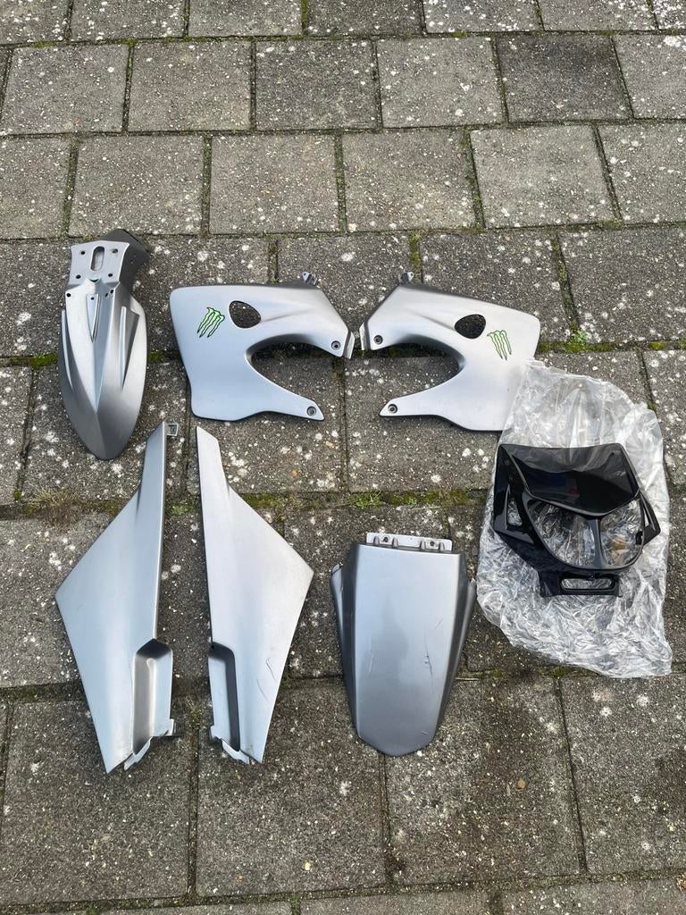 Kappen set Derbi senda xtreme / xrace tot 2010, Ophalen of Verzenden, Gebruikt, Kap