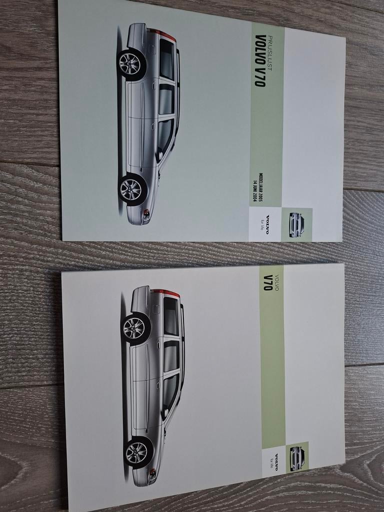 Volvo V70 uit 2005 incl prijslijst, Ophalen of Verzenden, Zo goed als nieuw, Volvo