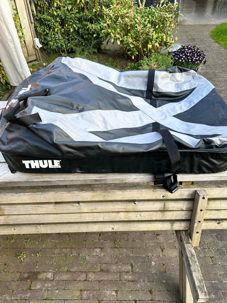 Thule Ranger 90 Dakkoffer - Opvouwbaar en Ruim, Auto diversen, Dakkoffers, Ophalen, Gebruikt
