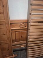 Romantisch massief houten bed 140x200 cm, Ophalen of Verzenden, Tweepersoons, Hout, 140 cm