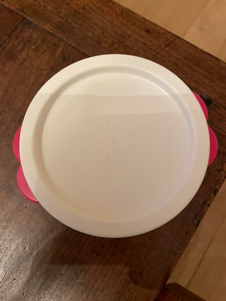 Roze schaaltje 400 ml Tupperware, Ophalen of Verzenden, Zo goed als nieuw, Schaal