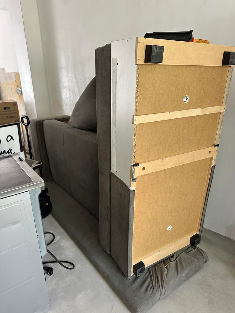 GRATIS Slaapbank - vandaag ophalen, Ophalen, Zo goed als nieuw, Tweepersoons