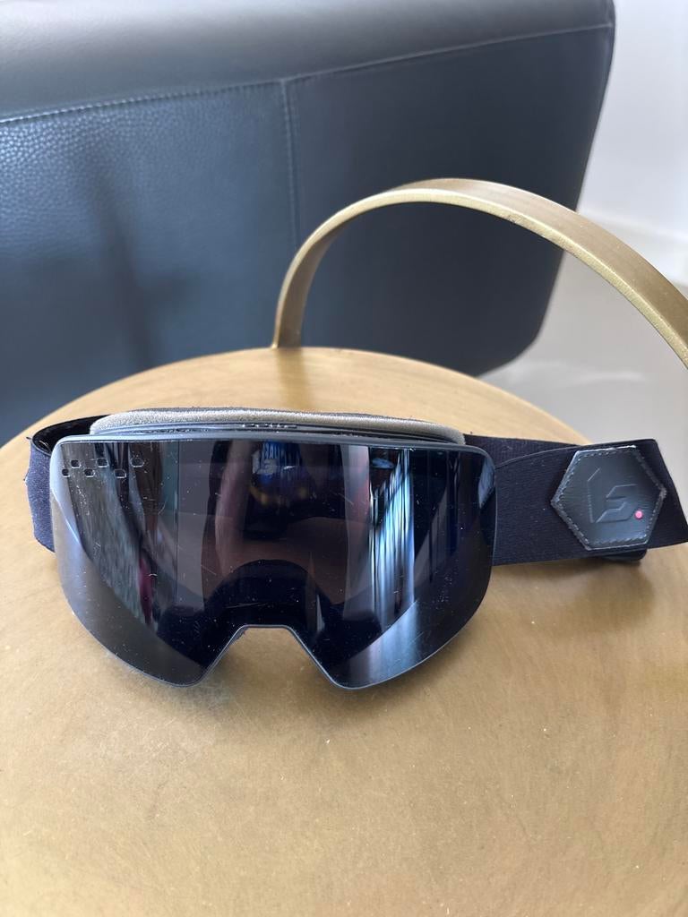 Bolle zwarte ski-/snowboardbril, Ophalen of Verzenden, Zo goed als nieuw, Maat 38/40 (M), Overige typen