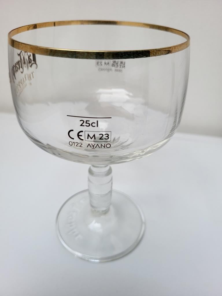 La Trappe Trappist bierglazen, 3 stuks, Verzamelen, Biermerken, Ophalen of Verzenden, Nieuw, Glas of Glazen, La Trappe