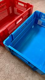 15 Grote Kunststof Veilingkisten / Verhuiskisten, Ophalen, Gebruikt, 40 tot 60 cm, 50 tot 75 cm