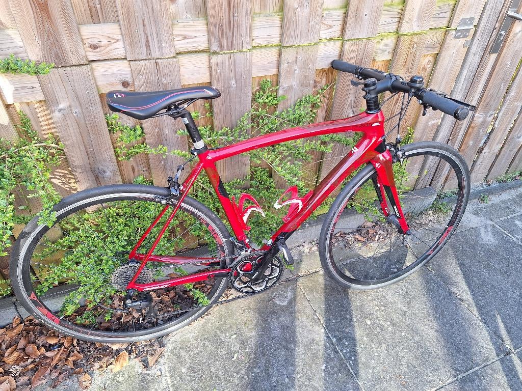 Fenix SL Carbon maat S - 105 afgemonteerd, Fietsen en Brommers, 28 inch, Carbon, Velgrem, 49 tot 53 cm