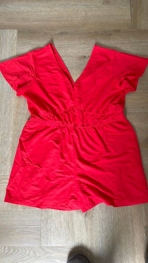 Jumpsuits, Kleding | Dames, Jumpsuits, Ophalen of Verzenden, Zo goed als nieuw, Maat 38/40 (M), Rood