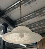 Vintage Herda Holland Glas Hanglamp, Ophalen, Zo goed als nieuw, Glas, Minder dan 50 cm