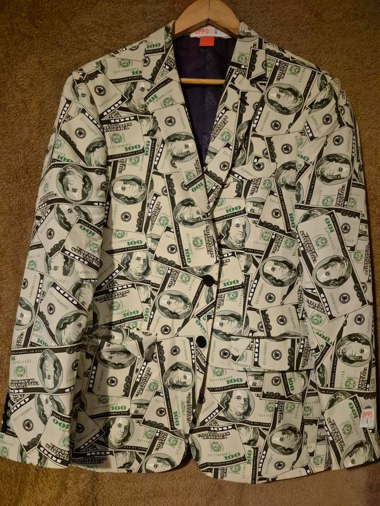Dollar heren kostuum. Rest zie beschrijving, Overige kleuren, Maat 48/50 (M), Opposuits, Ophalen of Verzenden