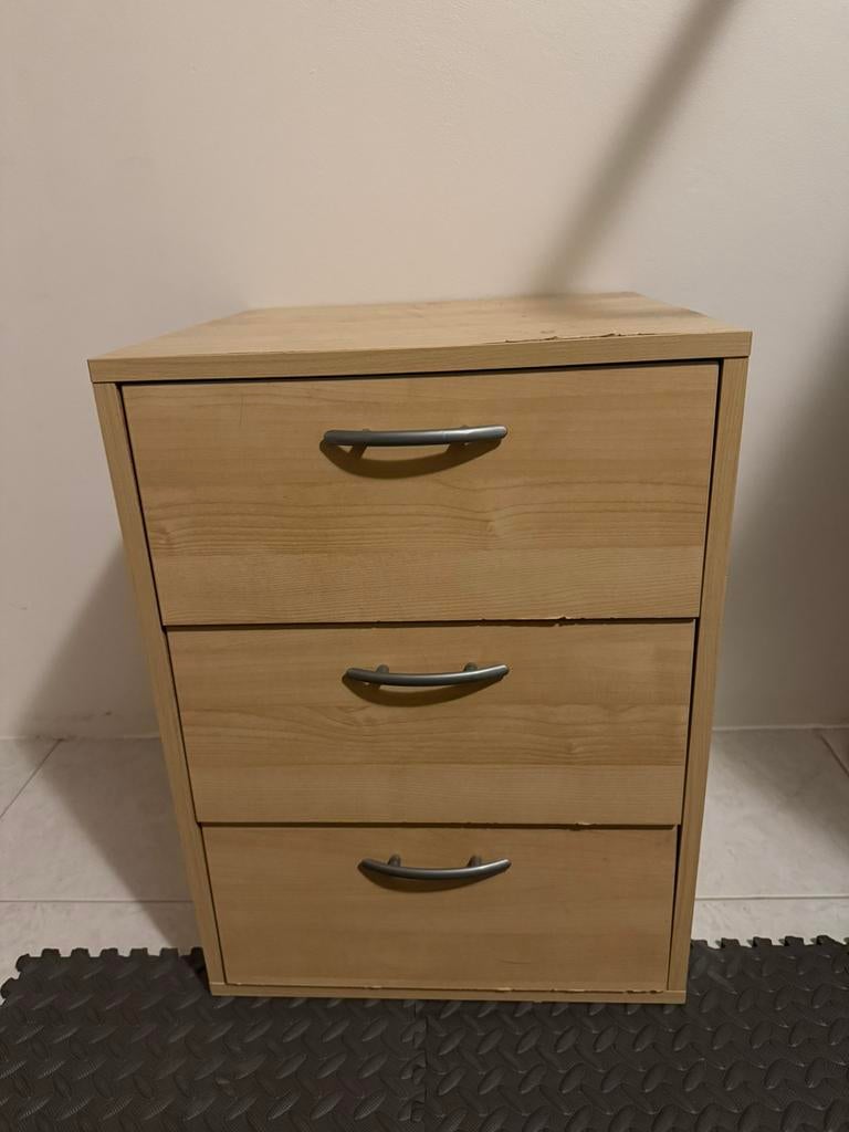 Nachtkastje, Ophalen, Gebruikt, Minder dan 45 cm