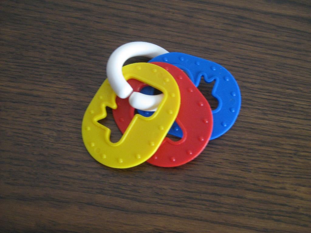 Rammelaar sleutels, Kinderen en Baby's, Speelgoed | Babyspeelgoed, Ophalen of Verzenden, Zo goed als nieuw, Overige typen