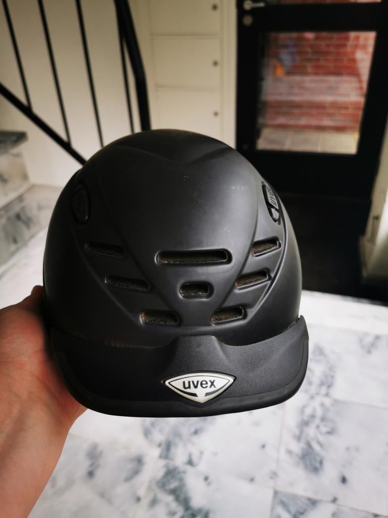 Paardrijd cap Paardrijd helm Uvex 49-52 cm, Dieren en Toebehoren, Ophalen of Verzenden, Nieuw