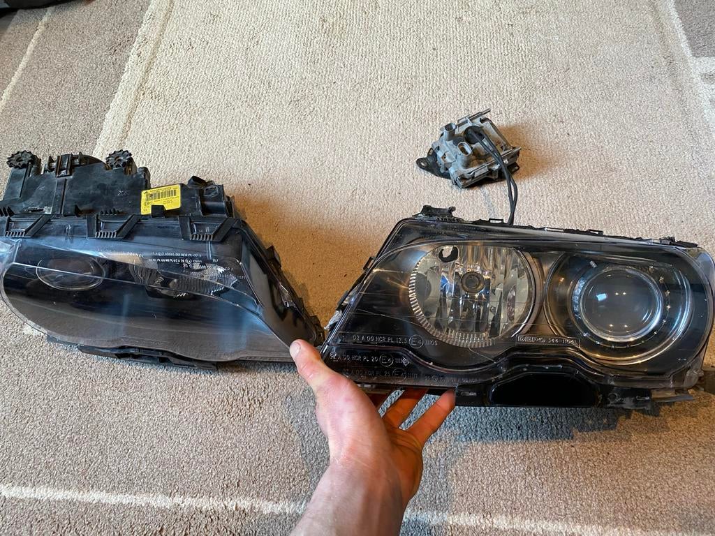 BMW E46 M3 Xenon Koplampen Magneti Marelli, Auto-onderdelen, Ophalen of Verzenden, Gebruikt, BMW