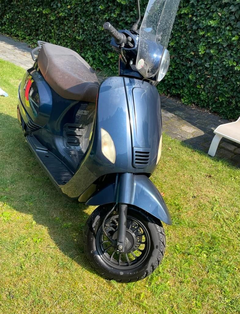BTC scooter blauw, Gebruikt, Benzine, Ophalen, Overige merken