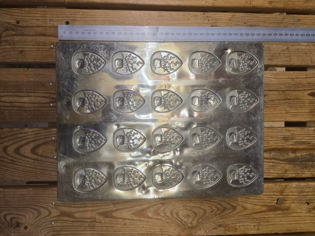 Vintage Droste Cacao Chocolade Mal - 34x25.5cm, Ophalen of Verzenden