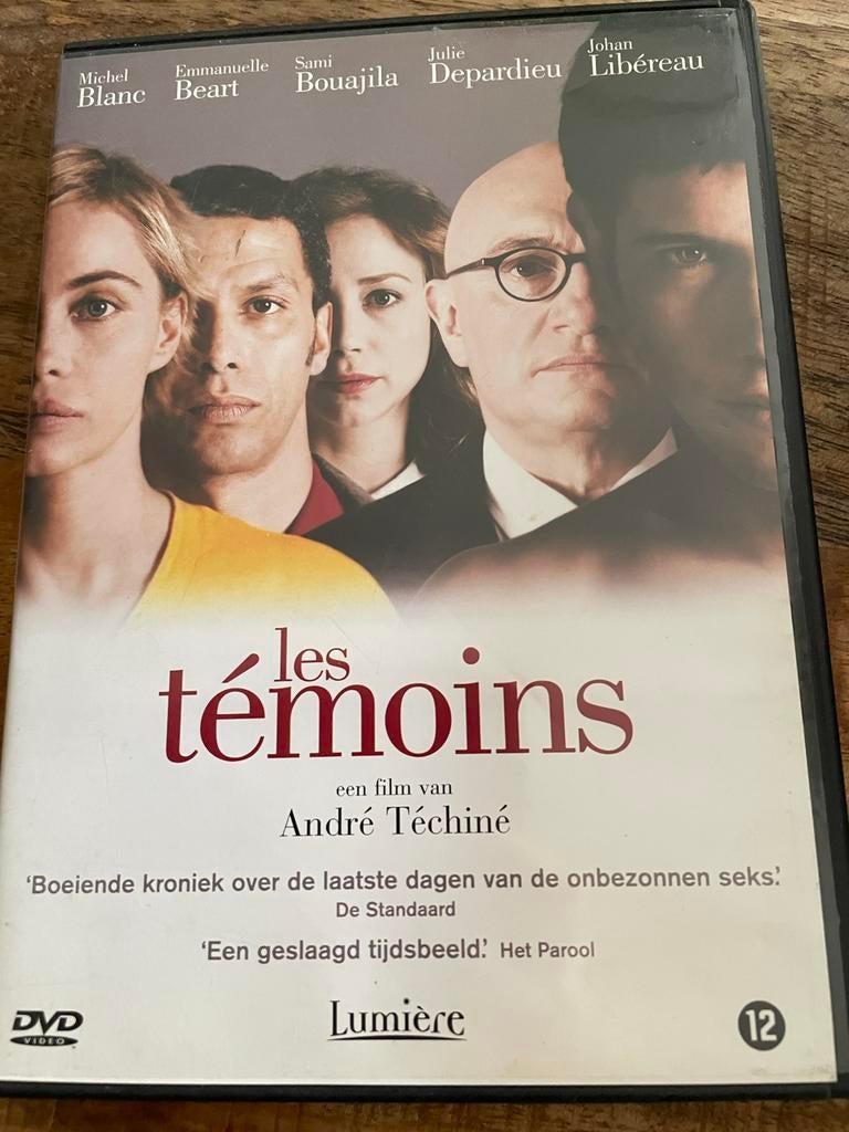 Les Témoins DVD, Vanaf 12 jaar, Ophalen of Verzenden, Gebruikt, Drama