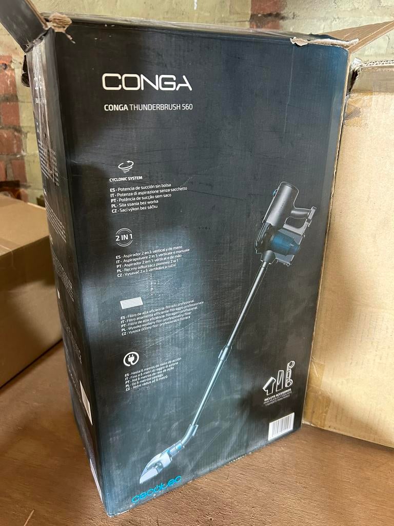 Cecotec Conga Stofzuiger - NIEUW!!!, Witgoed en Apparatuur, Stofzuigers, Stofzuiger, Nieuw, Ophalen of Verzenden, Minder dan 1200 watt