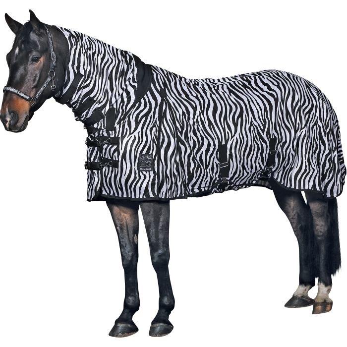 Nieuwe Zebra Vliegendeken met afneembare hals Maat 205 - Paarden en Pony's | Dekens en Dekjes