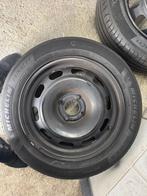 Michelin Primacy 4 Zomerbanden op stalen velgen 195/55 R16, Auto-onderdelen, Gebruikt, 16 inch, Banden en Velgen, Ophalen of Verzenden
