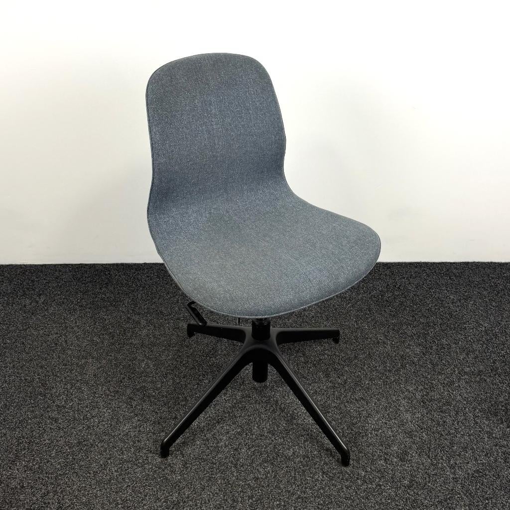 Stoel Langfjall - Blauwe Zitting, Huis en Inrichting, Stoelen, Gebruikt, Eén, Blauw, Ophalen