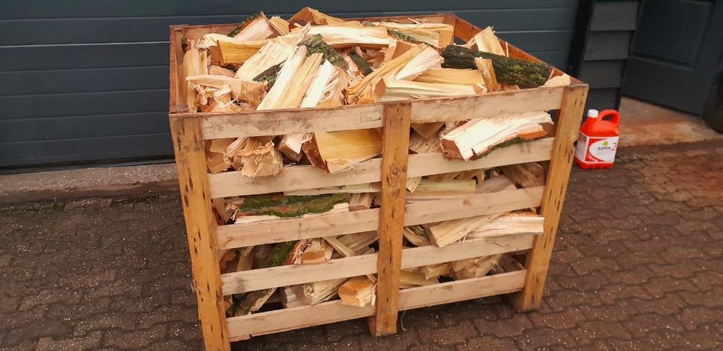 Haardhout van een populier, Tuin en Terras, Haardhout, Minder dan 3 m³, Ophalen