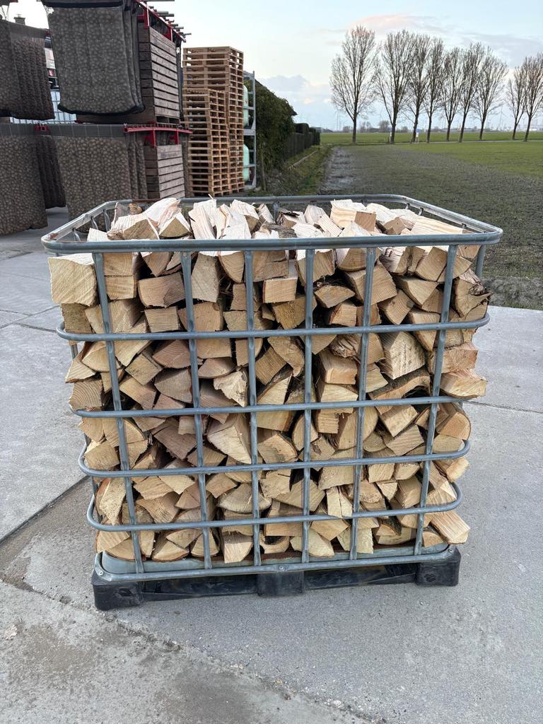 Essen haardhout vers gekloofd, Tuin en Terras, Haardhout, 6 m³ of meer, Ophalen of Verzenden, Essenhout, Blokken