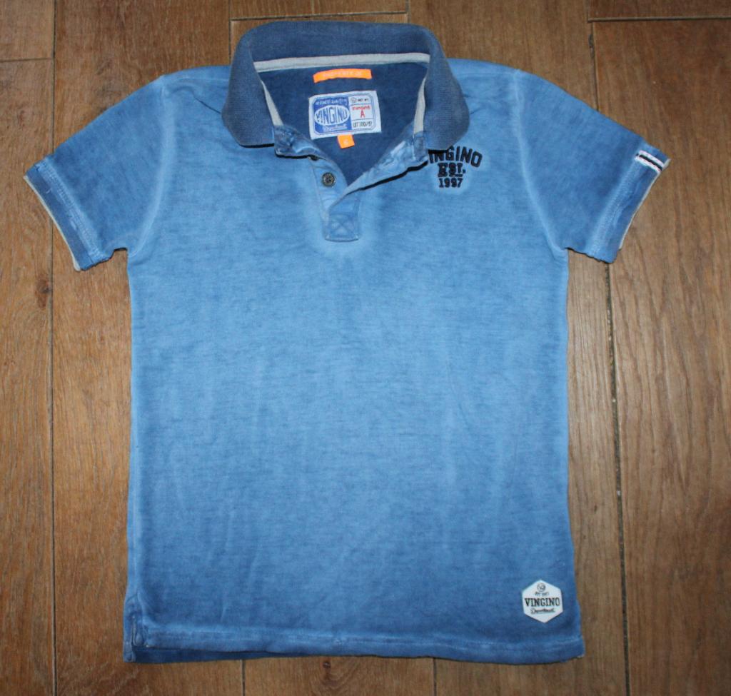 Polo van Vingino maat 6, Kinderen en Baby's, Kinderkleding | Maat 116, Gebruikt, Ophalen of Verzenden, Vingino, Shirt of Longsleeve