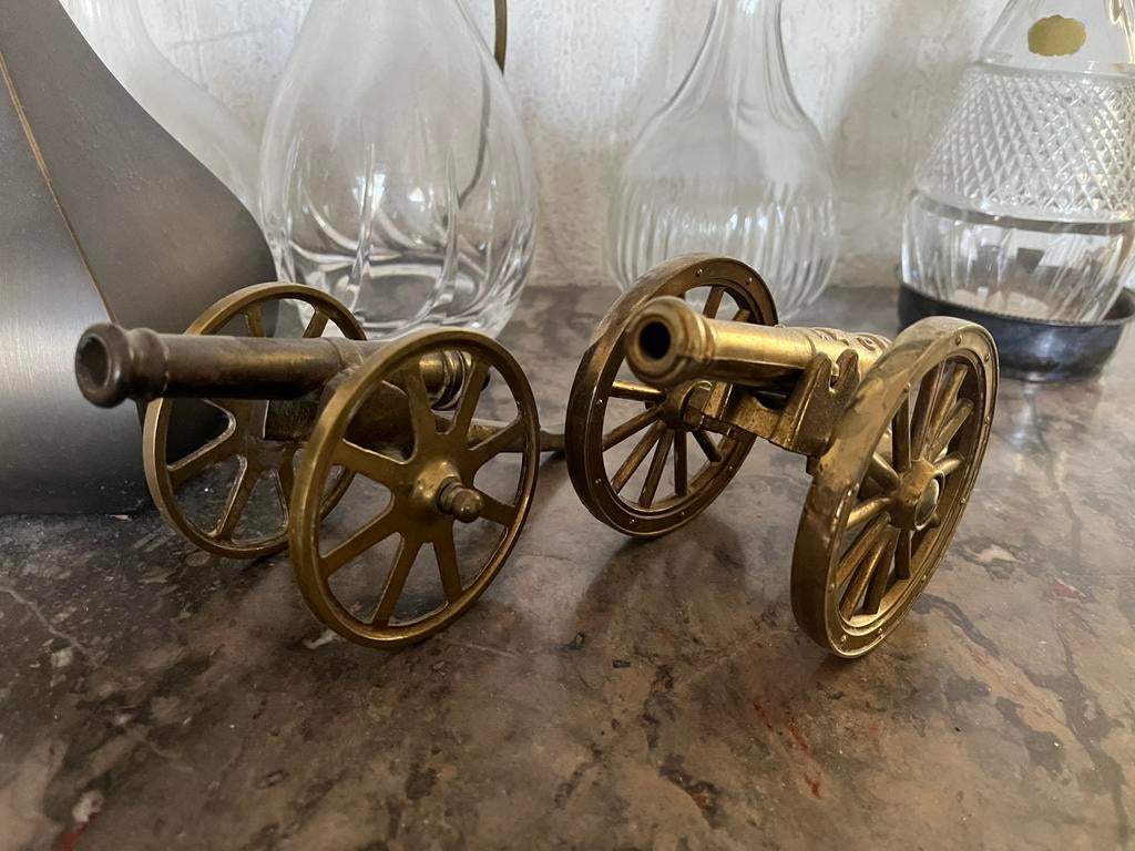 2 koperen kanonnen Napoleon, Antiek en Kunst, Verzenden