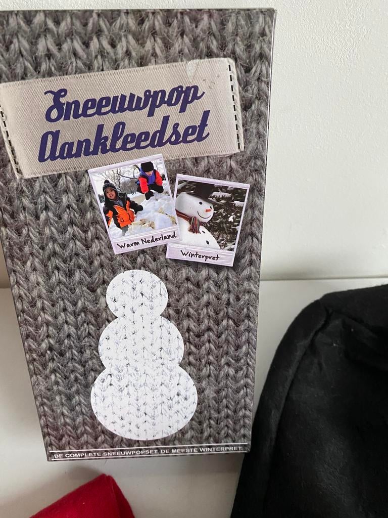 Sneeuwpop aankleedset, Ophalen of Verzenden, Nieuw