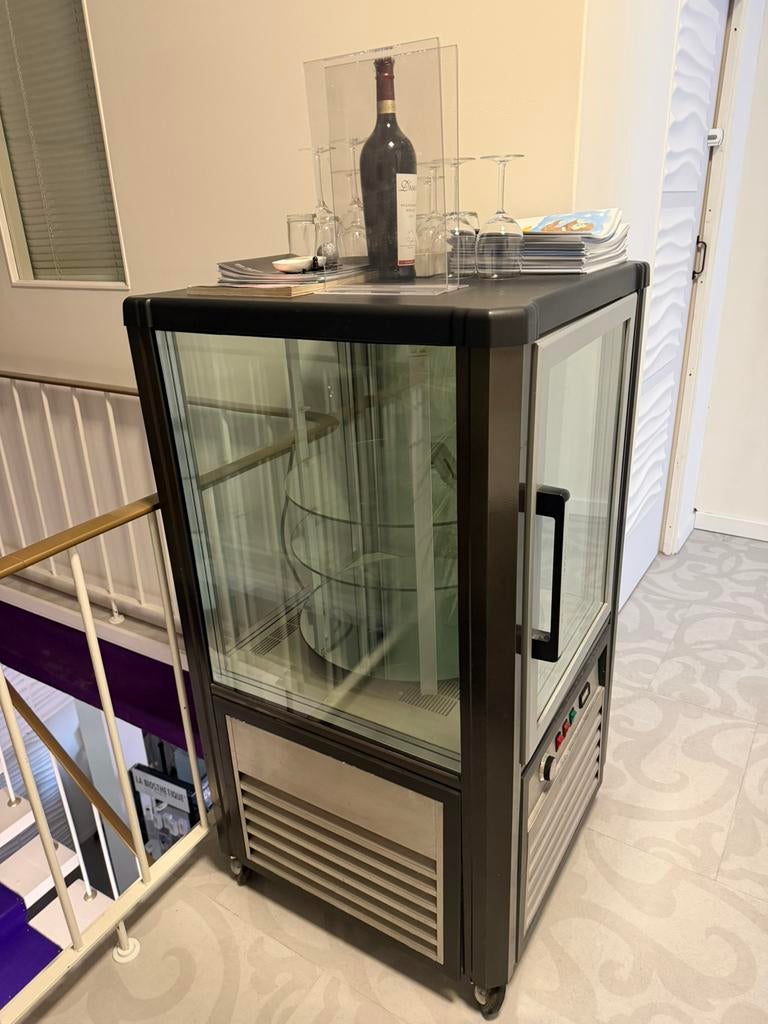 Mooie vitrine koelkast, Ophalen, Koelen en Vriezen