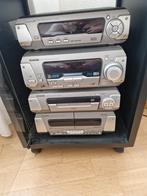 Technics Stereotoren SC-EH550 met kastje op wieltjes, Gebruikt, Tuner of Radio, Losse componenten, Ophalen