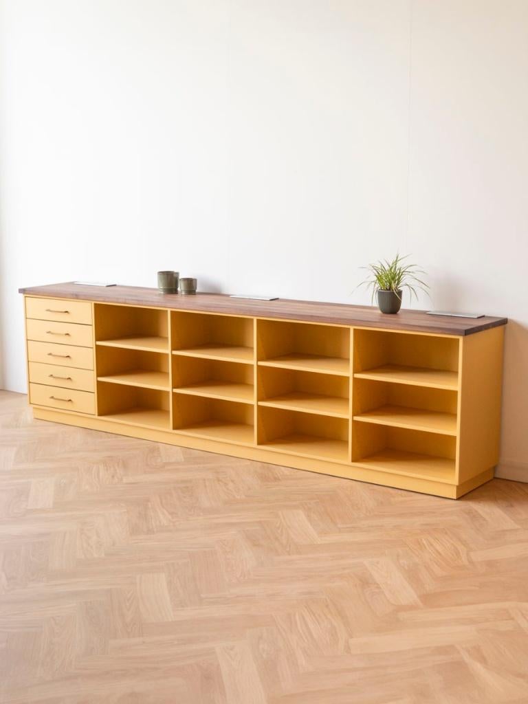 Maatwerk | unieke boekenkast | gerecycled hout | meubelmaker, Huis en Inrichting, Kasten | Boekenkasten, 150 tot 200 cm, Ophalen of Verzenden