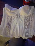 Poirier bruidskorset 80D, Poirier, Ophalen of Verzenden, Wit, Body of Korset