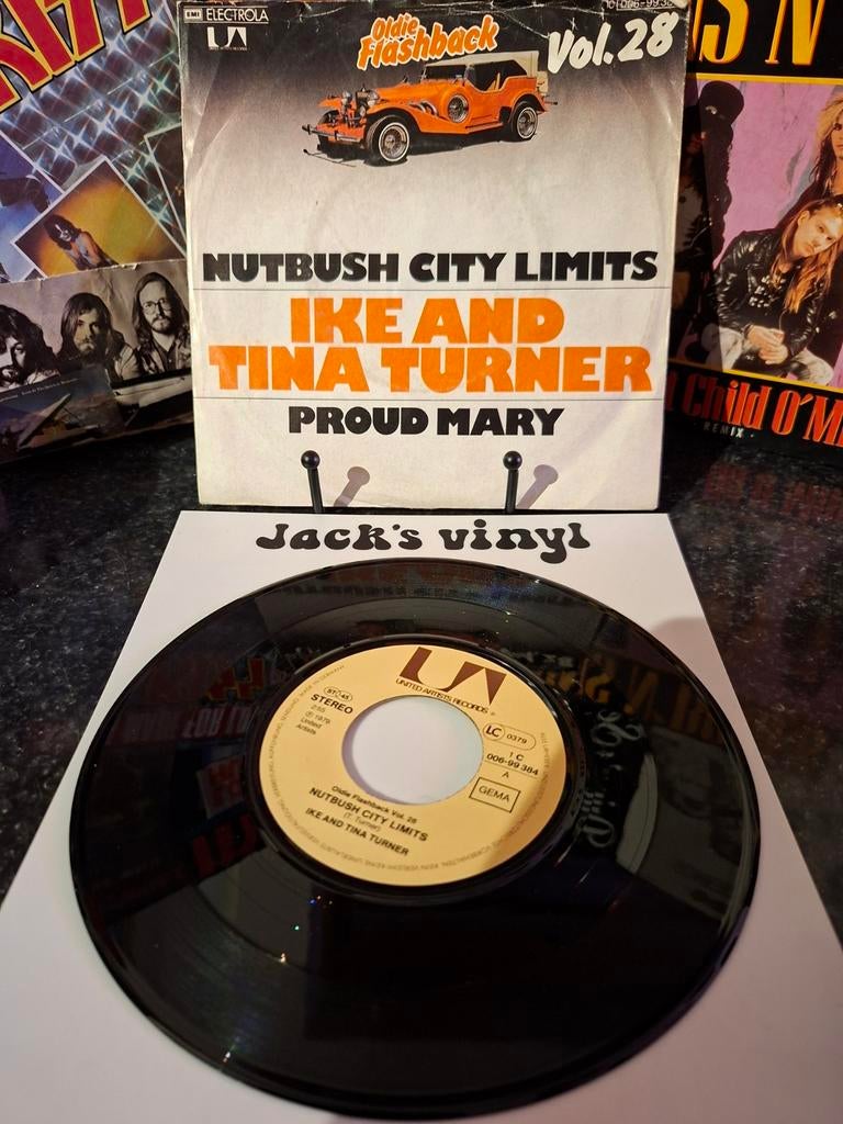 Ike & Tina Turner - Nutbush City Limits / Proud Mary 1979, Ophalen of Verzenden, Gebruikt, 12 inch