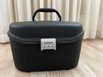 Samsonite beautycase hardcase, Sieraden, Tassen en Uiterlijk, Beautycases, Ophalen, Gebruikt, Met spiegeltje(s), Grijs