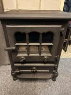 Gerestaureerde Laxevaags gietijzeren houtkachel, Ophalen, Gebruikt, Houtkachel, Vrijstaand