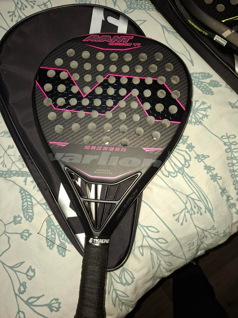 2 Varlion Padelrackets - Avant Carbon Ti Hexagon, Sport en Fitness, Padel, Ophalen of Verzenden