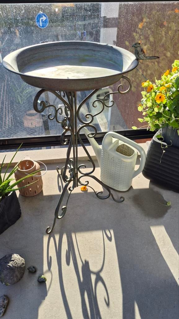 Vogelbad metaal, Ophalen of Verzenden