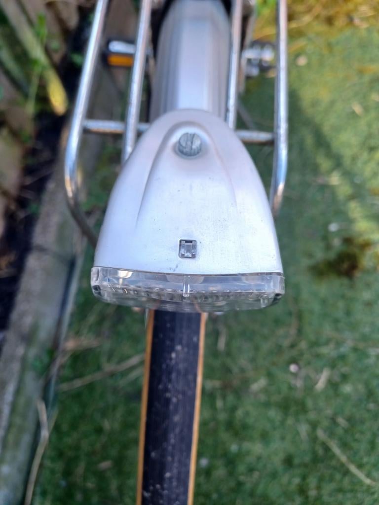 Oude fiets - Vintage stadsfiets, Fietsen en Brommers, Fietsen | Heren | Herenfietsen, Gebruikt, Overige merken, 53 tot 57 cm, Terugtraprem
