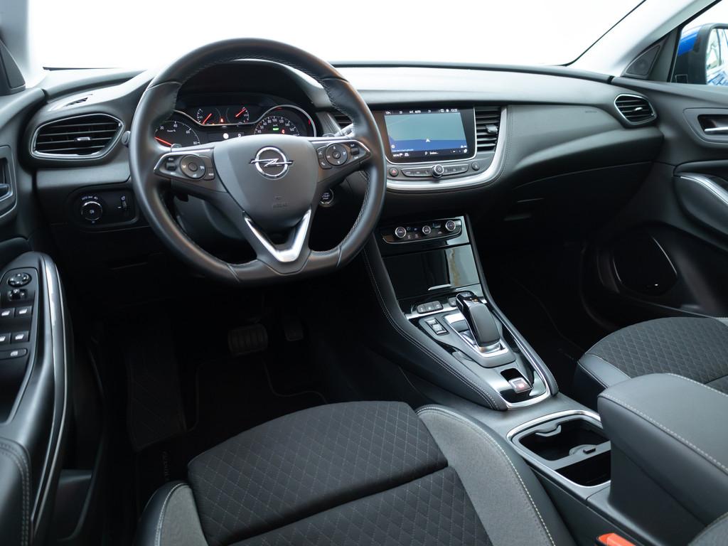 Opel Grandland X 1.6 Turbo Hybrid4 Innovation 225 PK | Navig, Automaat, 4 cilinders, Met garantie (alle), Blauw